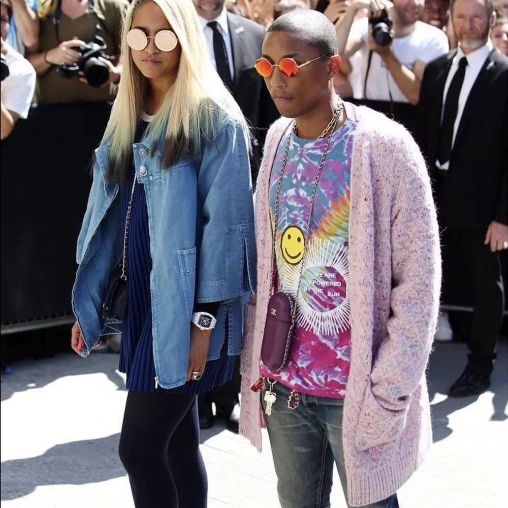 Chanel multicolor sequin sweater